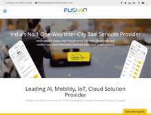 Tablet Screenshot of fusioninformatics.com